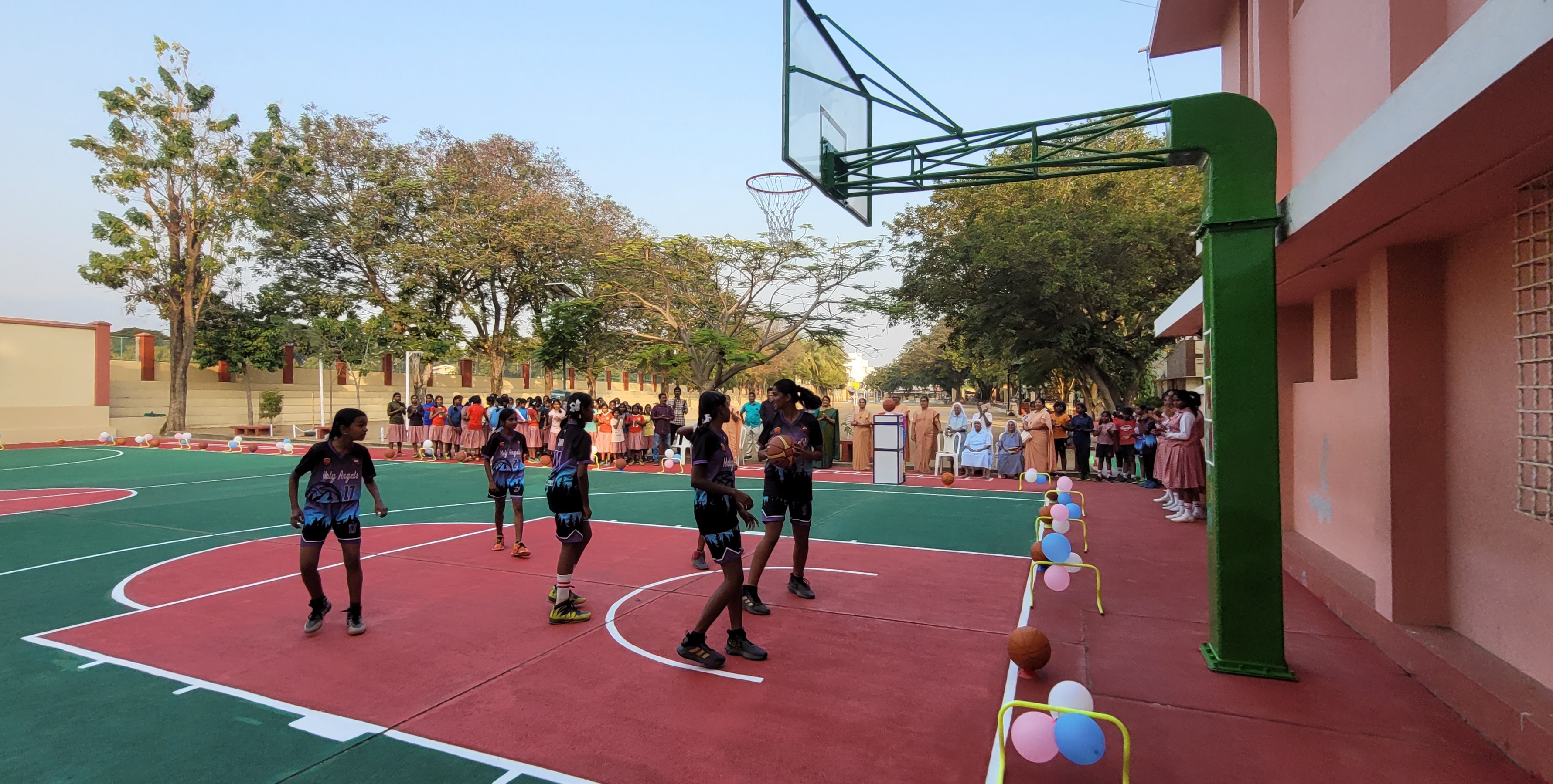 Inauguration of Renovated Basketball
